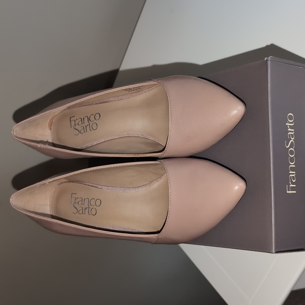 Franco Sarto Women's Beige Heels